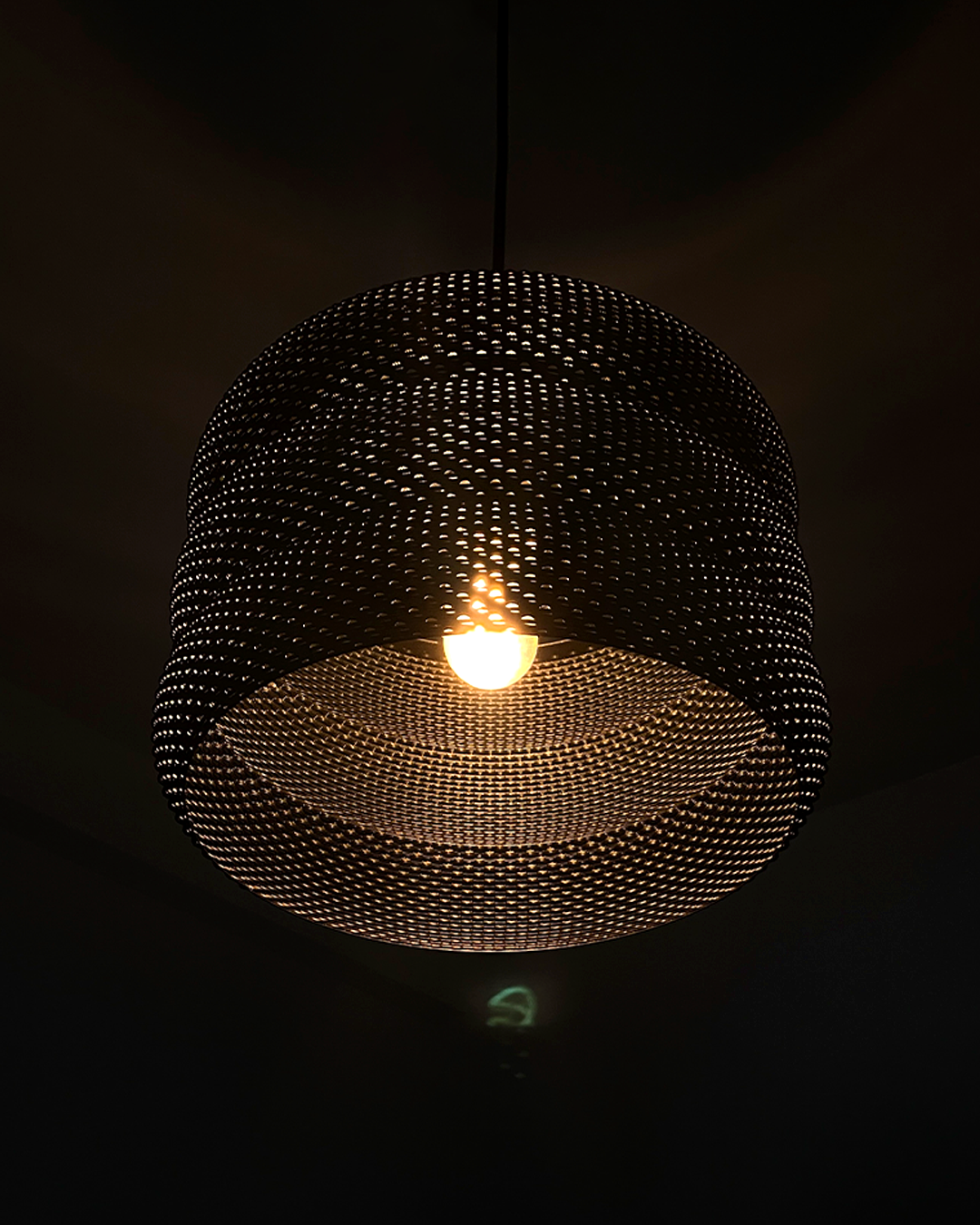 MARA Lampshade — RippleMesh Texture for a Serene Home Ambience