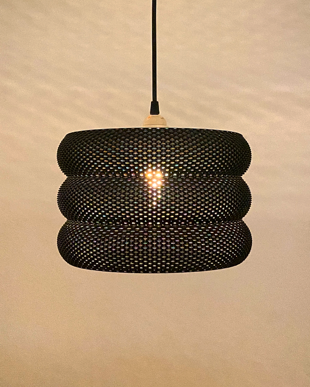 MARA Lampshade — RippleMesh Texture for a Serene Home Ambience