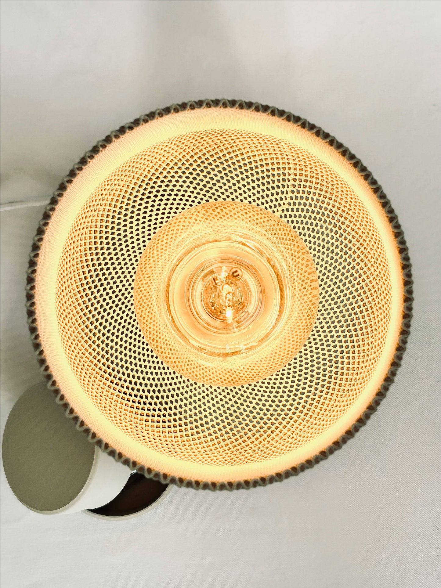 CALIZ M Table Lamp β by Charles Regaud | Woven 3D Printed Design with Hidden Storage