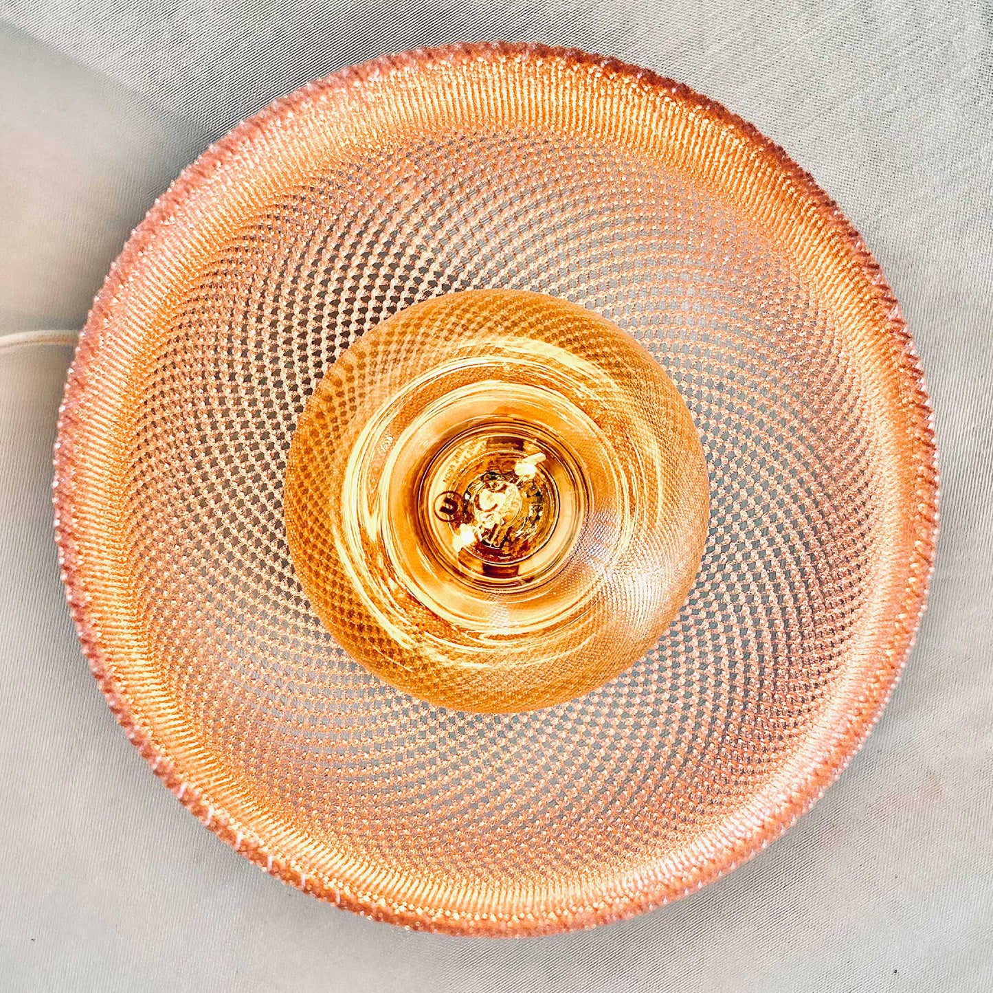 CALIZ Table Lamp β Woven Texture 3D Printed Design