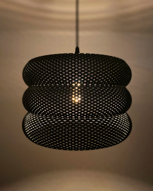 MARA Lampshade — RippleMesh Texture for a Serene Home Ambience